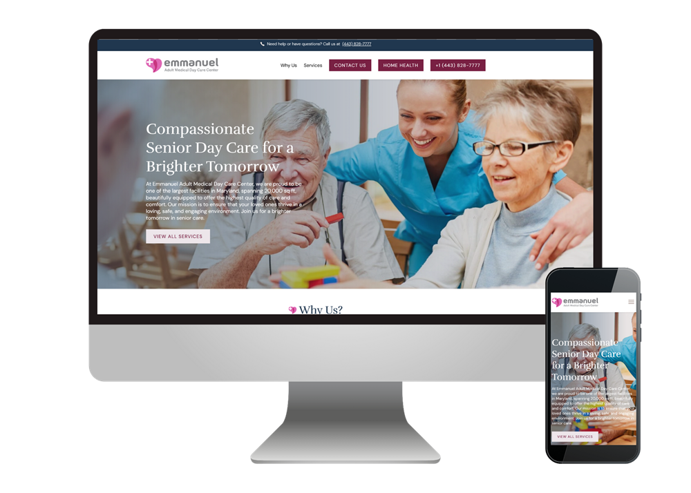 Emmanuel Adult Day Care website