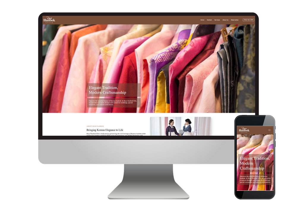 RoseHanbokUSA website