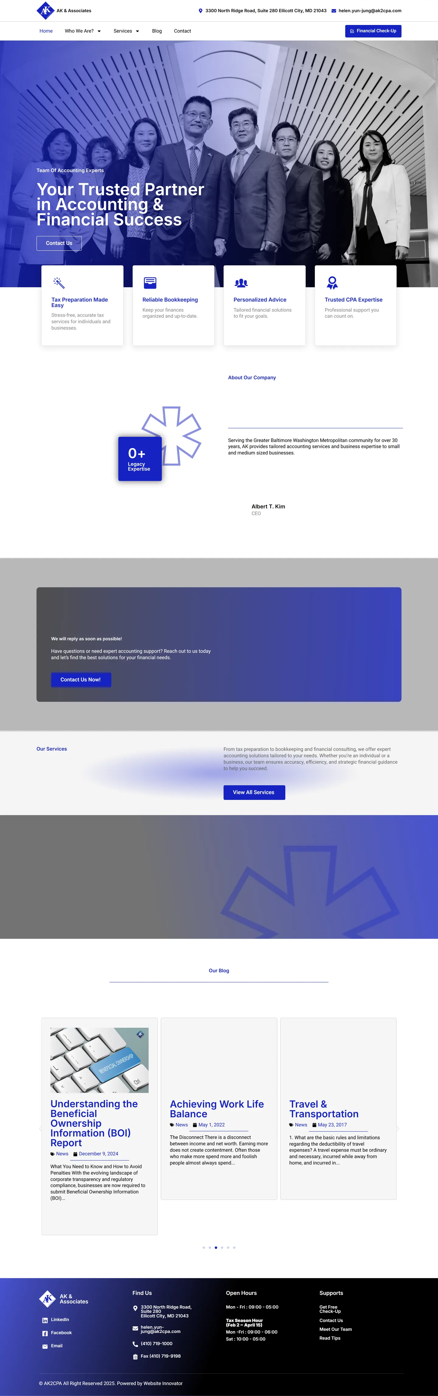 AK2CPA website