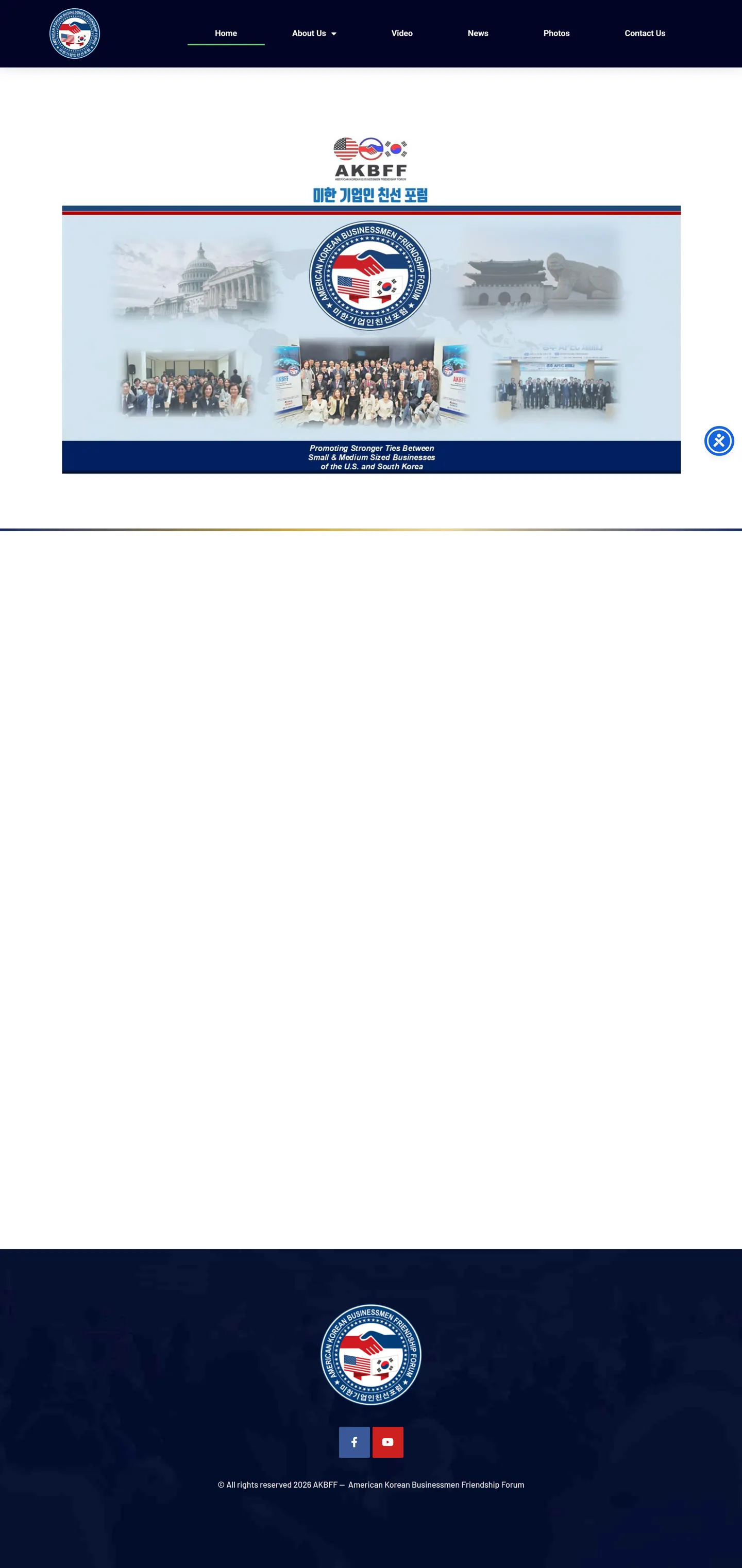 American Korean Businessmen Friendship Forum website