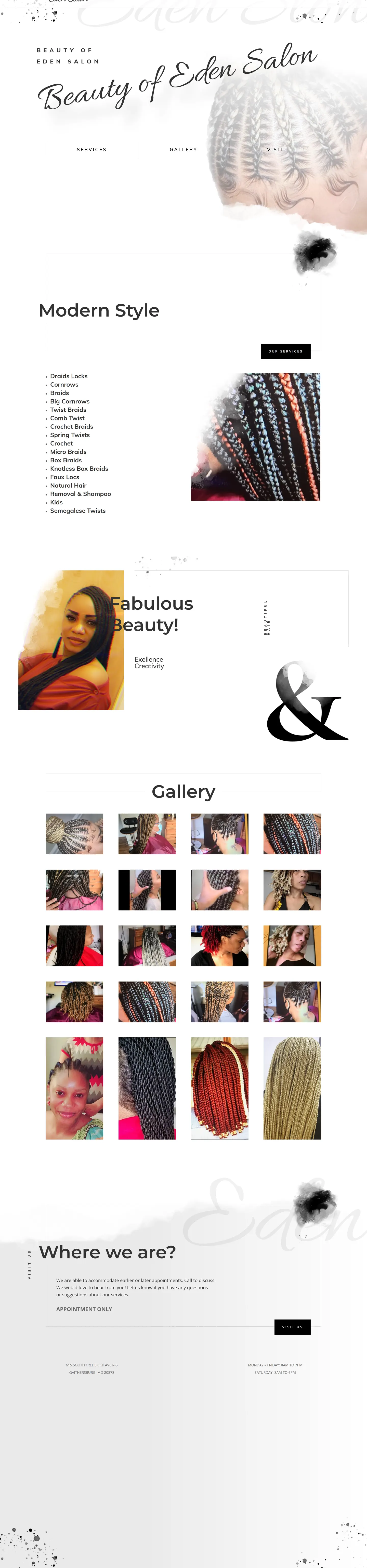 Braiding Sally website