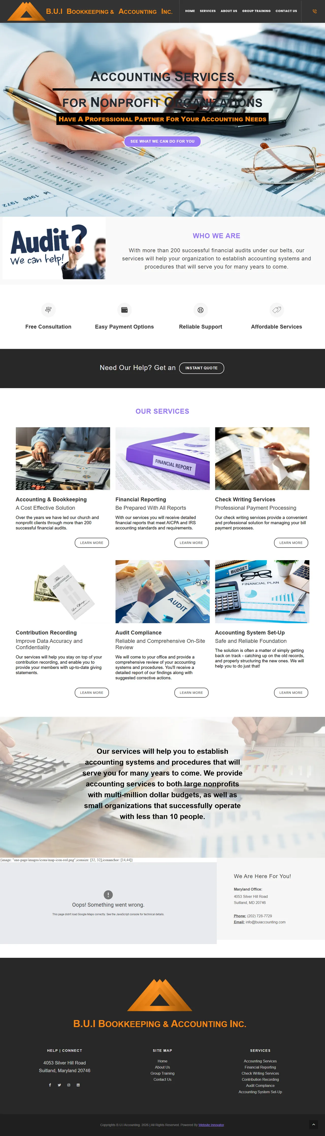 Bui Bui Accounting website