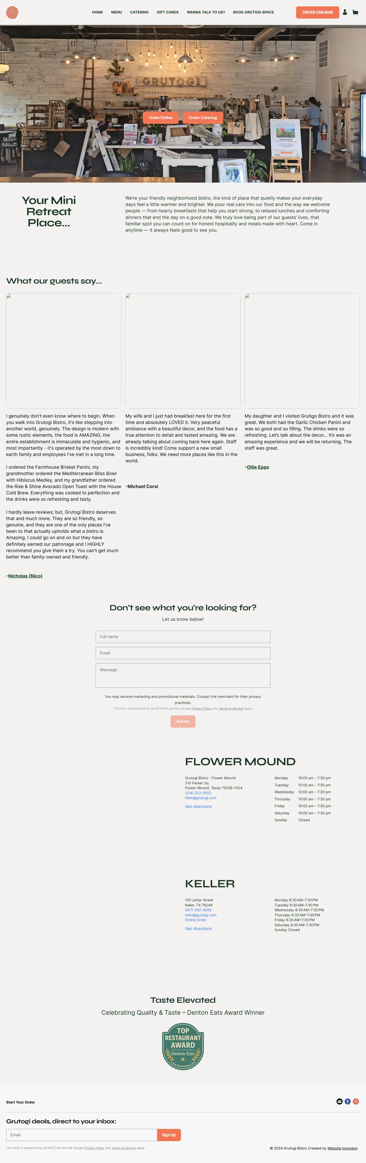 Grutogi website