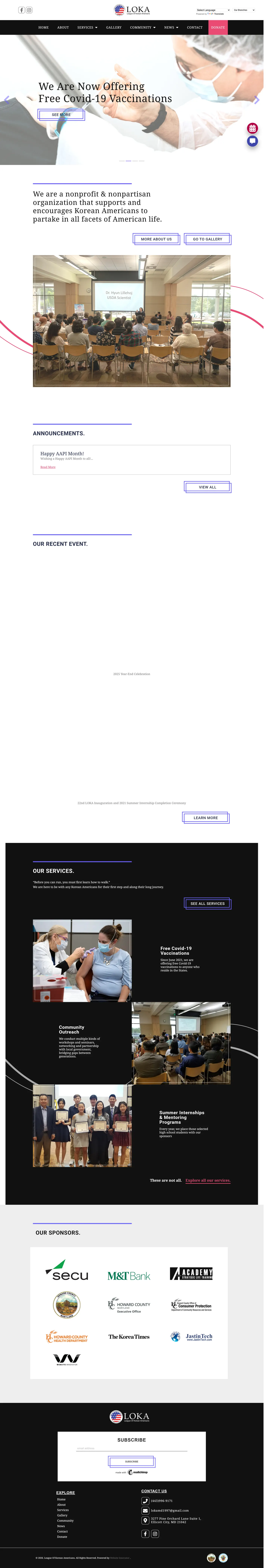 LOKA website