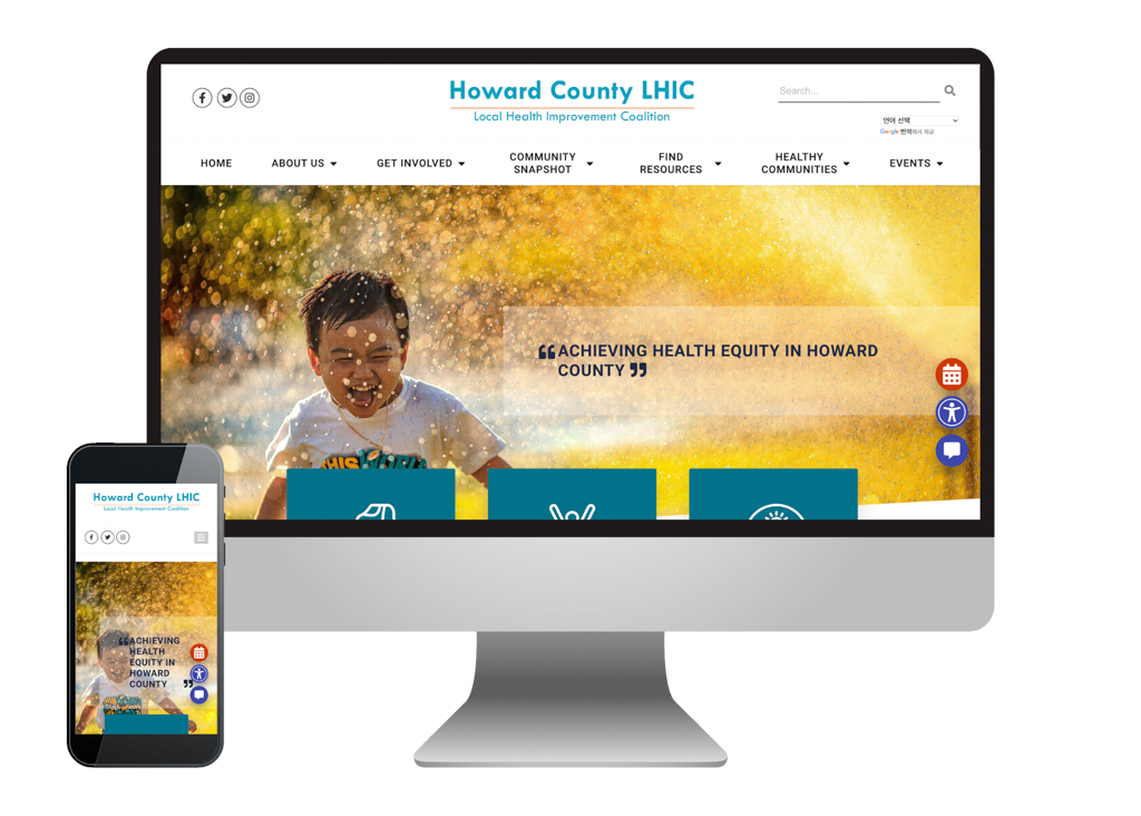 Howard County LHIC Screenshot